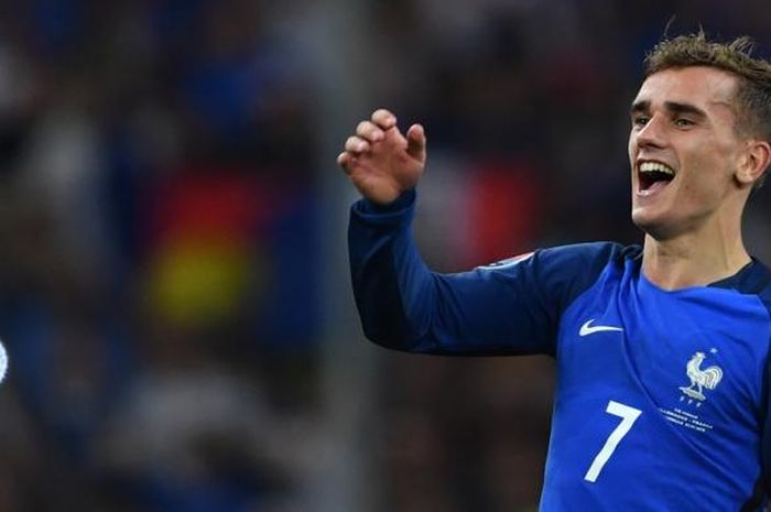 Antoine Griezmann, rekan setim Kylian Mbappe di timnas Prancis.