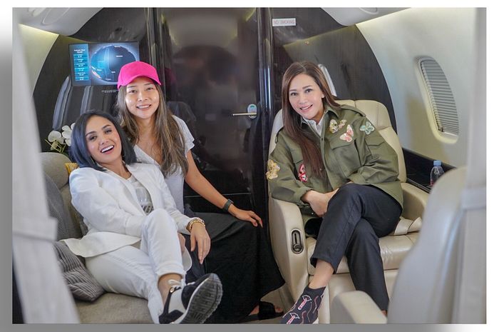 Benarkah Maia Estianty Naik Jet Pribadi ke Malang Hanya 
