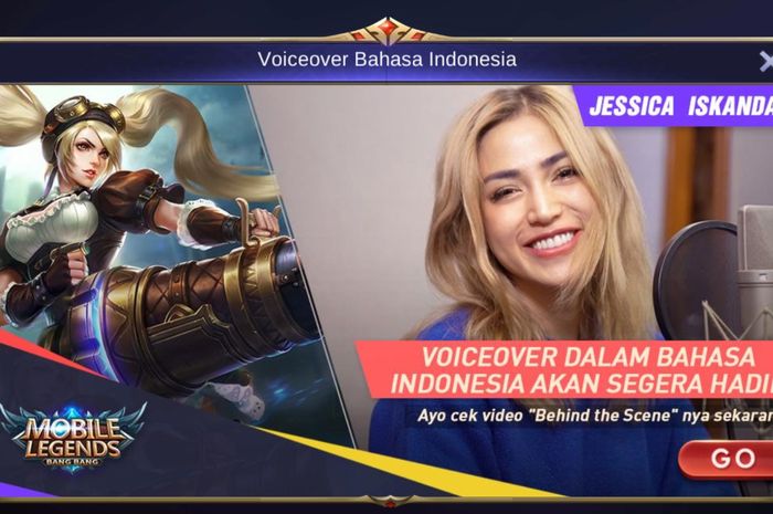 Jessica Iskandar Bakal Jadi Pengisi Suara Layla Di Mobile
