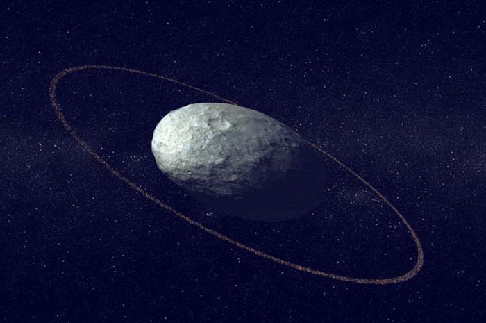 Temuan Baru, Kerdil Haumea Ternyata Bercincin Bobo