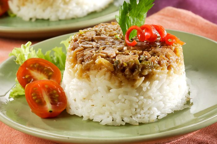 Resep Mudah Nasi Tim Ayam Bawang Ini Dijamin Bikin Perut