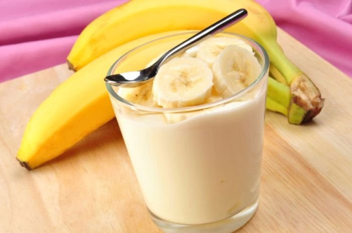 Hasil gambar untuk pisang dan susu