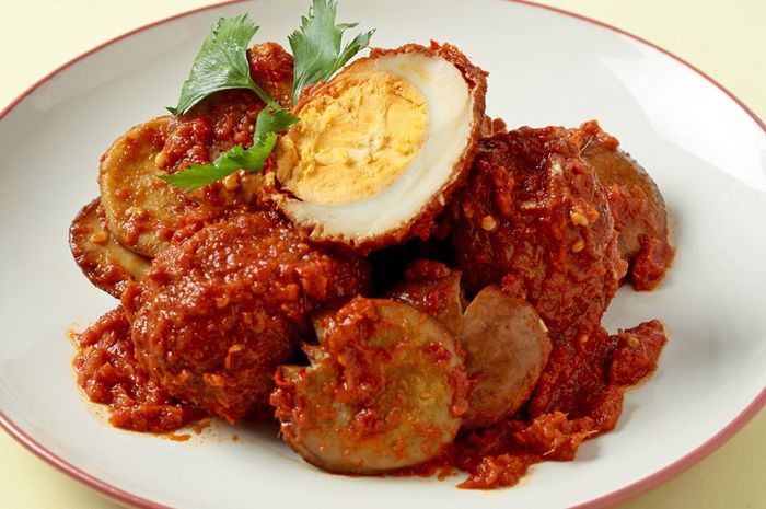 Jengkol Bumbu Merah