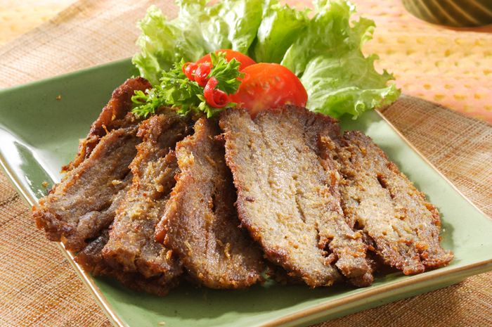 Dendeng Gepuk Daging Sapi