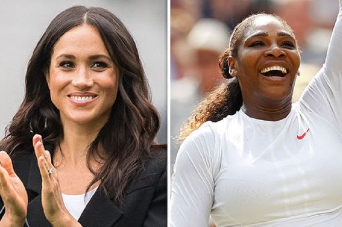 Meghan Markle dan Serena Williams