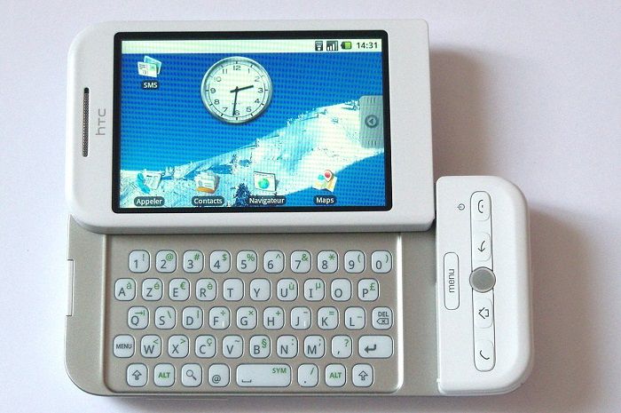 Handphone G1, handphone dengan OS Android pertama di dunia