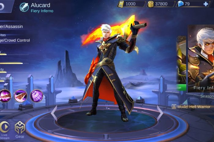 Season 2, Alucard (Fiery Inferno)