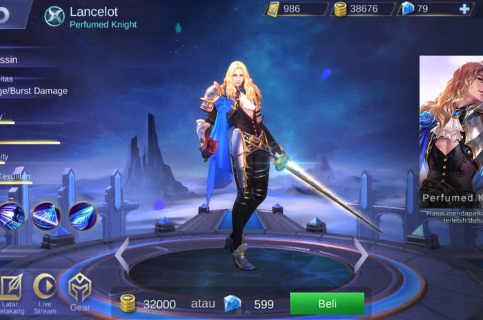 Lancelot Mobile Legends