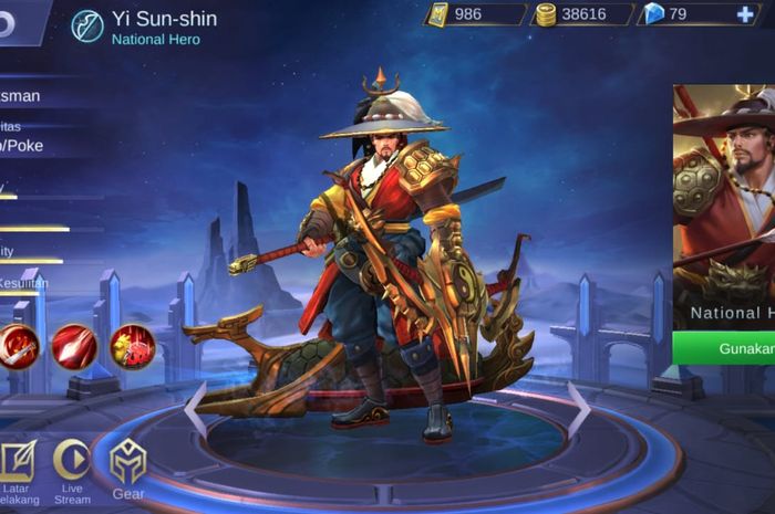 Yi Sun Shin Mobile Legends