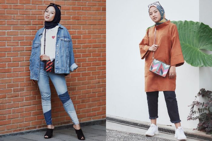 Tips Mix and Match Celana Denim ala Hijabers Gabriella Tips Mix and Match Celana Denim ala Hijabers Gabriella