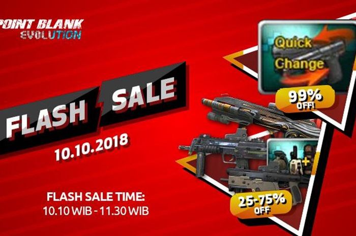 Flash Sale 10.10 Point Blank
