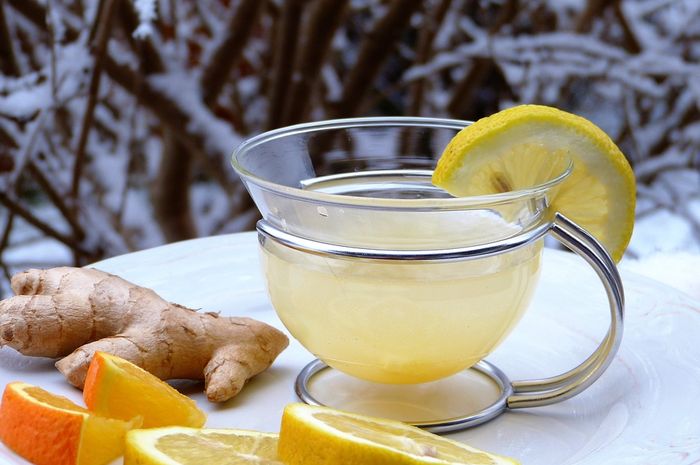 Lemon dan Jahe untuk mendetoks tubuh di pagi hari