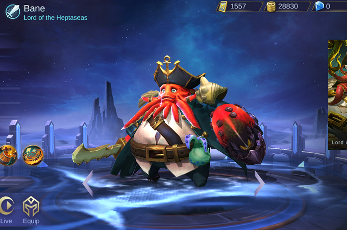 Bane, Hero Fighter Mobile Legends