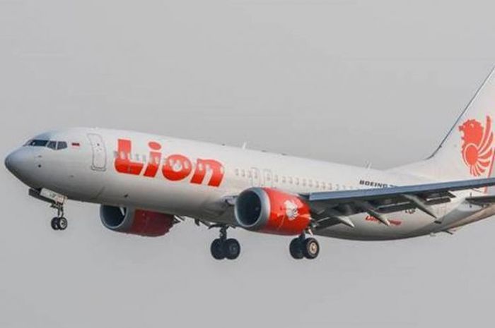 Ilustrasi pesawat Lion Air