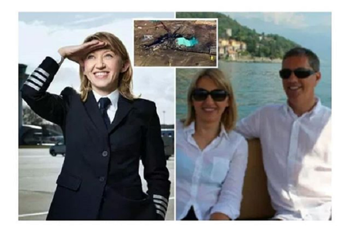 Eric Swaffer dan Izabela Roza Lechowicz, sepasang kekasih pilot helikopter Leicester City yang terjatuh.
