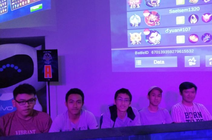 Dharma Putra team won the third match with a score of 2-0