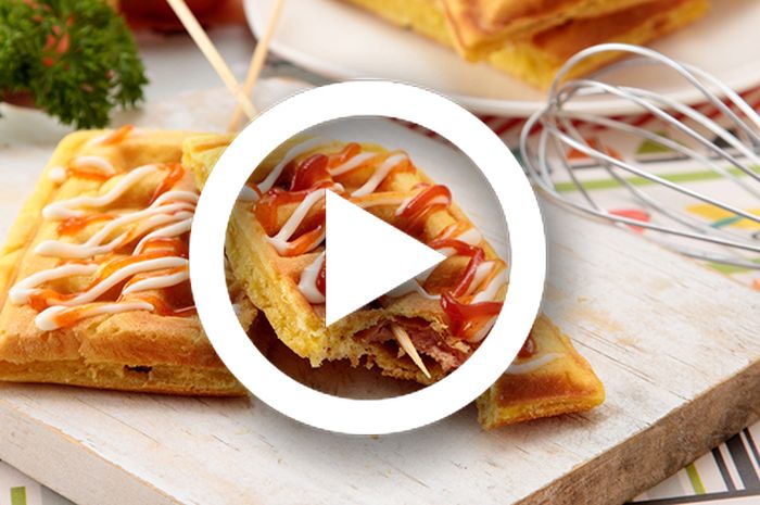 Video Resep Membuat Waffle Corn Dog Untuk Sarapan Anak Yang Seru Semua Halaman Sajian Sedap