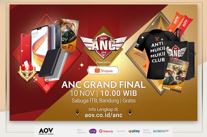 ANC 2018 Grand Final presents various attractive prizes