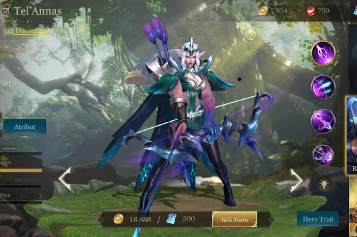 Tel'Annas , Hero Archer Arena of Valor