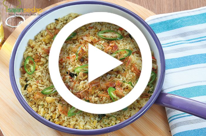 (Video) Resep Masak Nasi Goreng Kencur yang Mudah, Sederhana Tapi