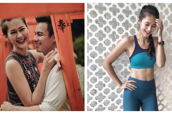 Gaya sporty Paula Verhoeven istri Baim Wong