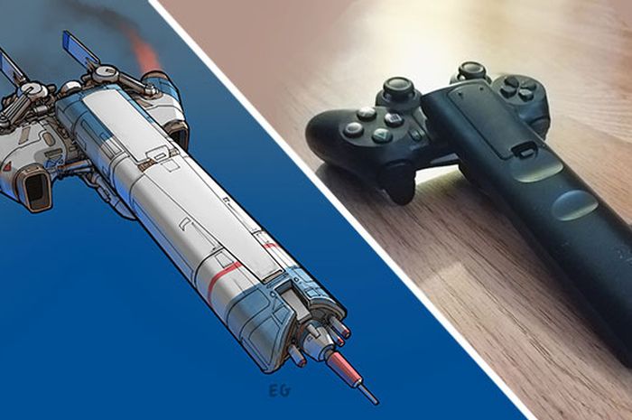 Eric Geusz Spaceships