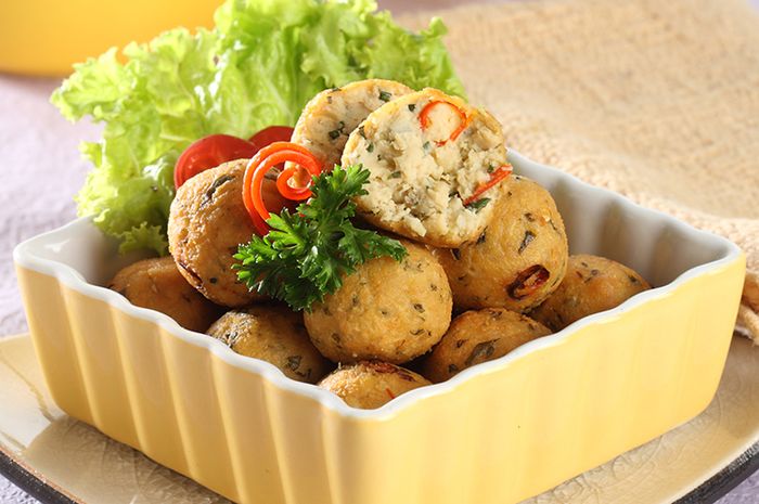 Perkedel Tempe Kemangi