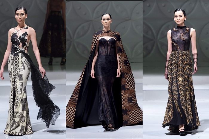 Koleksi Gaun Pesta Batik Modern Karya Desainer Muda APPMI Jawa Barat Fiona  Yao di Fashionality 2018 - Semua Halaman - Stylo