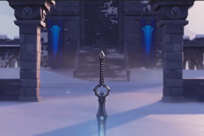 A Fortnite sword called Infinity Blade