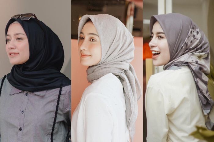 4 Tren Gaya Hijab 2019 Model Segi Empat Ala Selebgram Semua Halaman Hot Grid Id