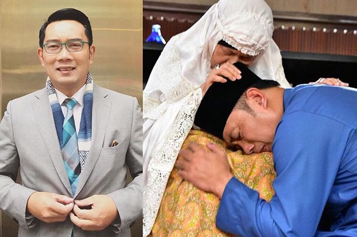Ridwan Kamil dan Ibunya