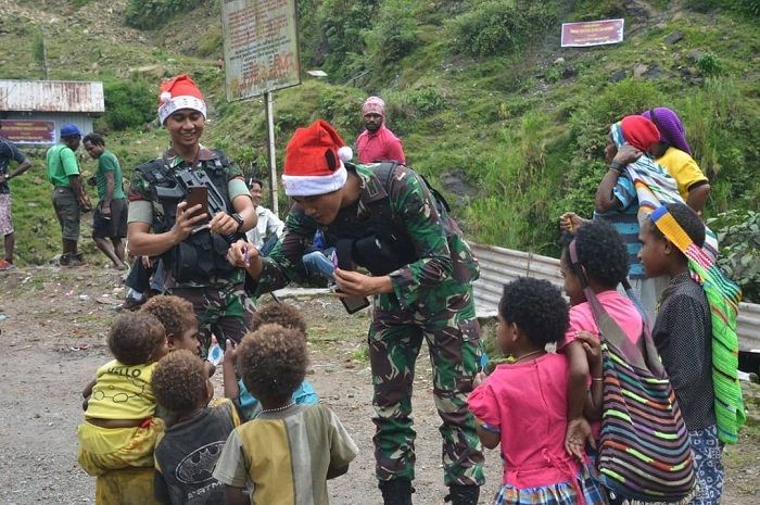 Rayakan Natal Bersama Masyarakat Pendeta Papua Kami Meminta Agar Tni Polri Terus Bertugas