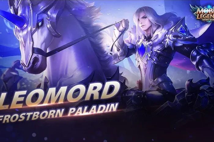 Skin Starlight Mobile Legends January 2019, Leomord (Frostborn Paladin)