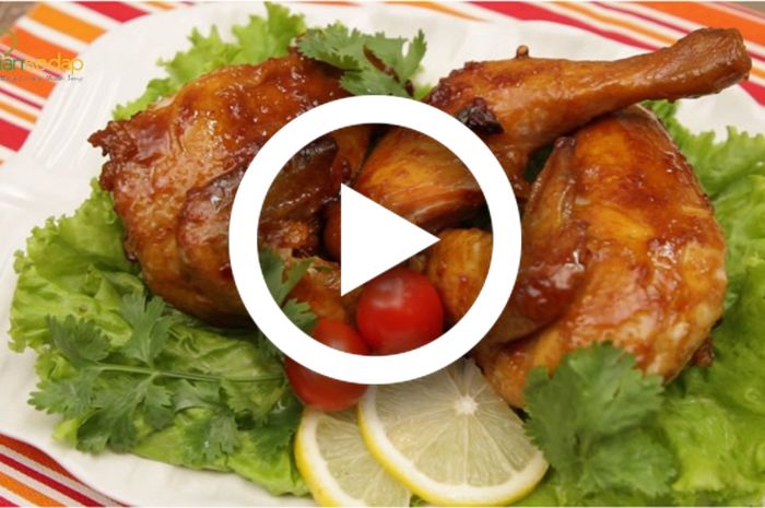Video Resep Ayam Panggang Saus Tiram Sukses Bikin Malam