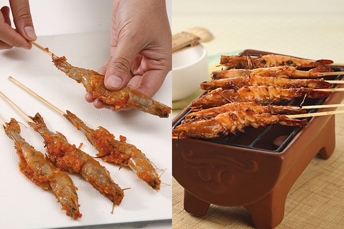 Cara Membuat BBQ, Ini Tips Agar Udang Bakar yang Bumbunya