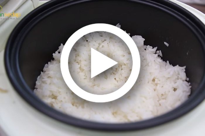 Video Cara Mengatasi Nasi Yang Kurang Matang Ternyata Mudah Banget Caranya Sajian Sedap
