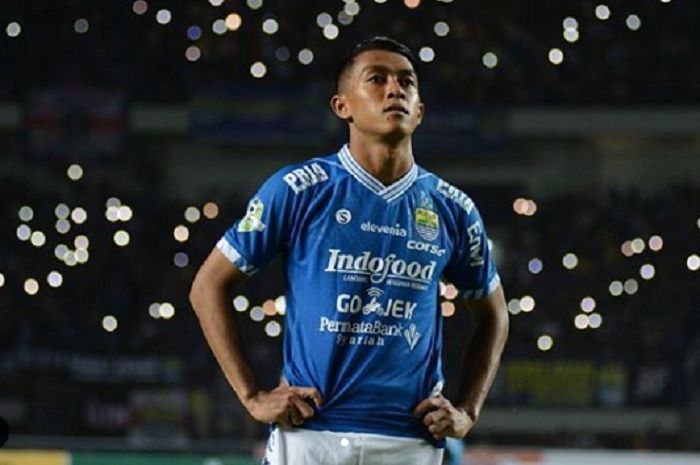 Pemain sayap Persib Bandung dan Timnas Indonesia, Febri Hariyadi