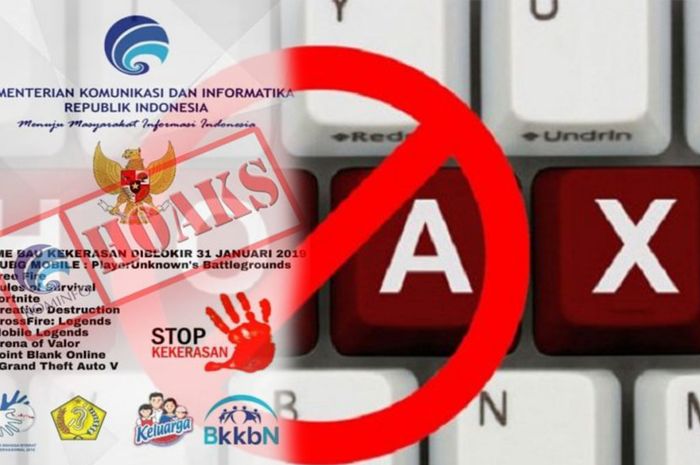 Game Hoaks Blocked by Kominfo