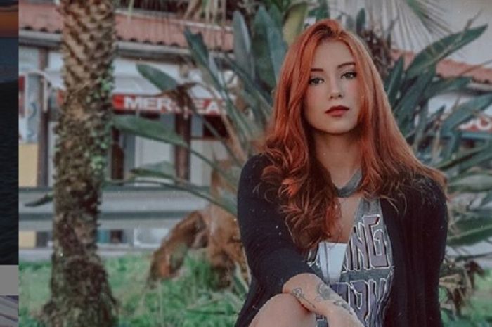 Mari Tavares, model sekaligus Youtuber asal Brasil yang digosipkan berpacaran dengan Neymar.