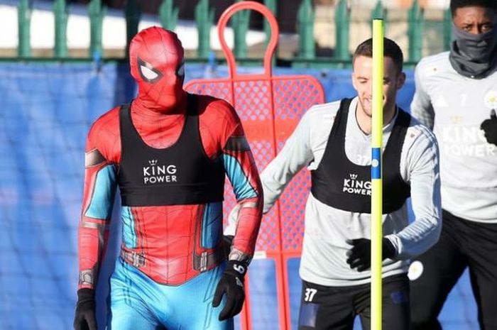 Pelatih Leicester City Bersyukur Spiderman Bantu Tim Persiapkan Laga
