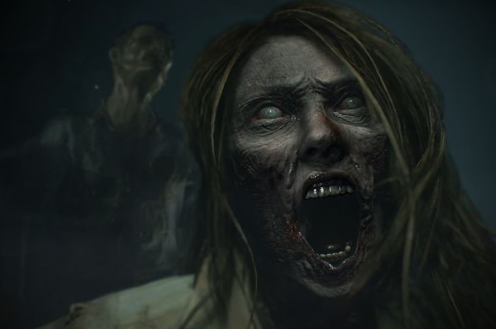 Zombies in Resident Evil 2 Remake
