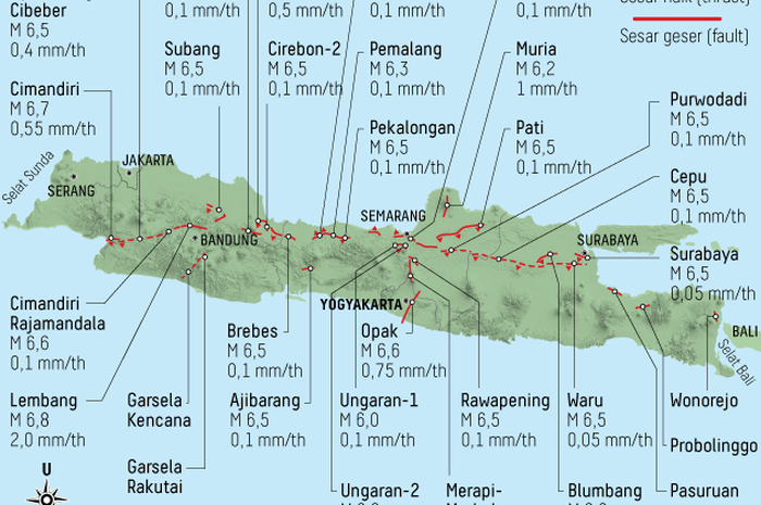 Titik Rawan Gempa Jalur Sesar Kendeng Di Surabaya Dipetakan