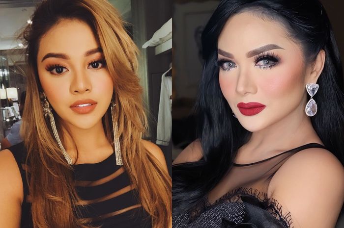 Aurel dengan Krisdayanti