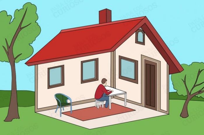 Ada di Dalam atau Luar Rumah? Posisi Laki-laki Ini Bisa Ungkap Watak