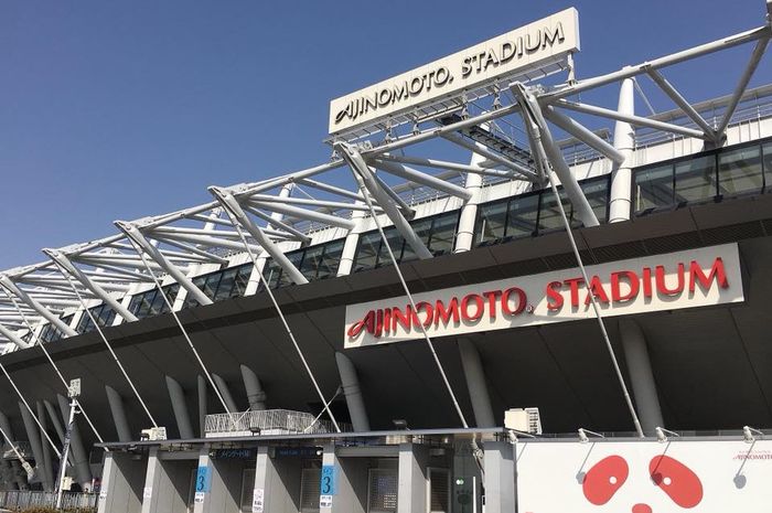 Stadion Ajinomoto, markas klub Liga Jepang, FC Tokyo.