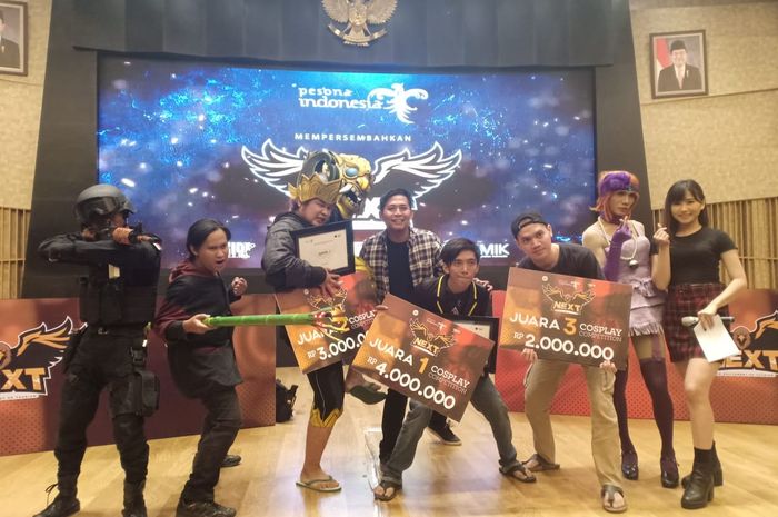 Cosplay competition at the NEXT event (25/1)