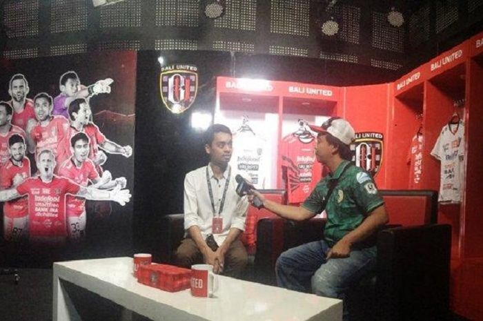 Perwakilan PSS Sleman melakukan studi banding ke markas Bali United.