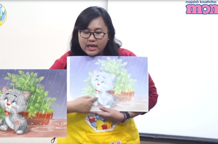 Dongeng Anak Mimi Kucing Kehujanan Bobo
