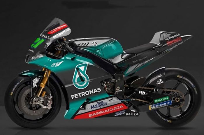 Inilah penampakan Yamah M1 Petronas Yamaha SRT.