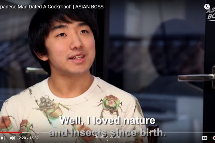 Tak Tertarik pada Wanita, Pria Ini Berpacaran dengan Kecoa Hingga